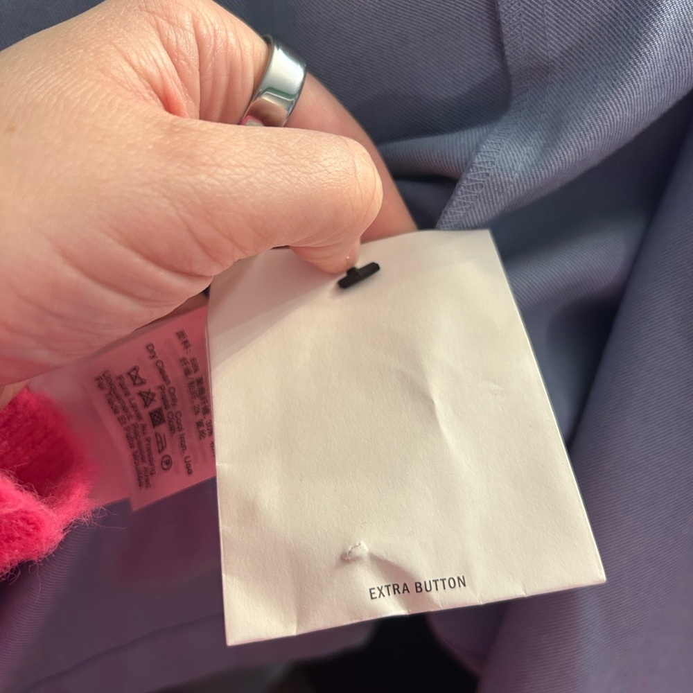 DKNY Soft Blue Blazer - Picture 7 of 7